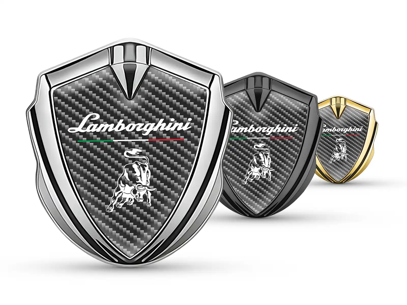 Lamborghini Emblem Metall Abzeichen Moderner Finish HighEnd Feel